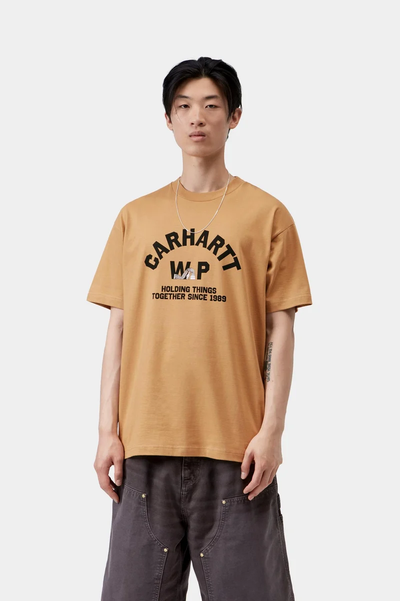 Carhartt WIP Herren-T-Shirt Column | WIP Dusty H