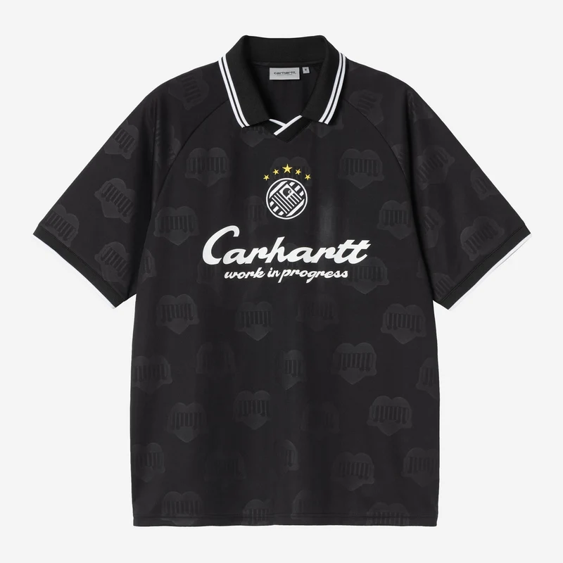 Carhartt WIP Herren-Fußballtrikot | Schwarz