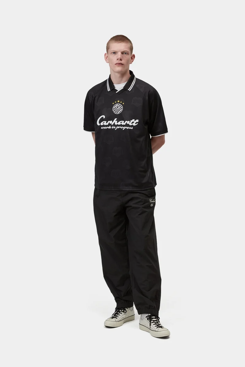 Carhartt WIP Herren-Fußballtrikot | Schwarz