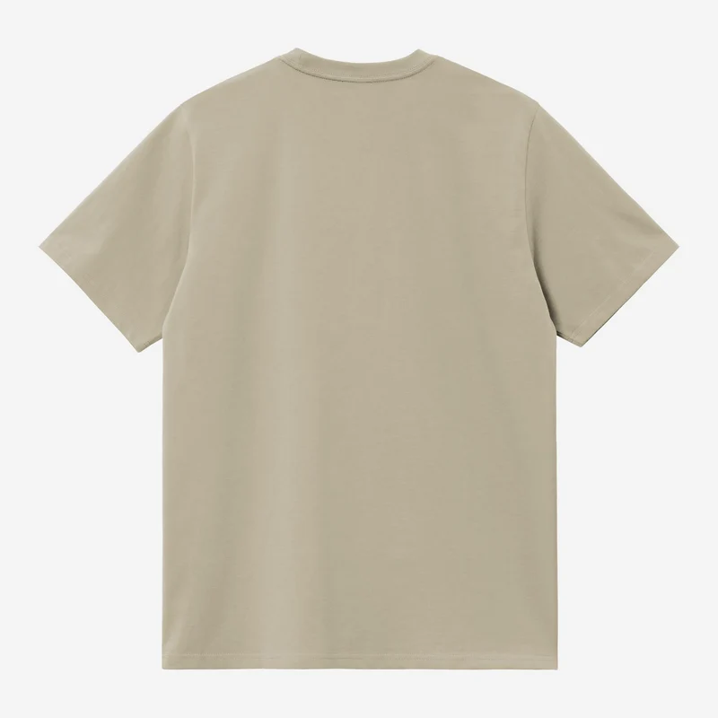 Carhartt WIP Herren-T-Shirt mit Schriftzug-Stickerei und kurzen Ärmeln | Barchan