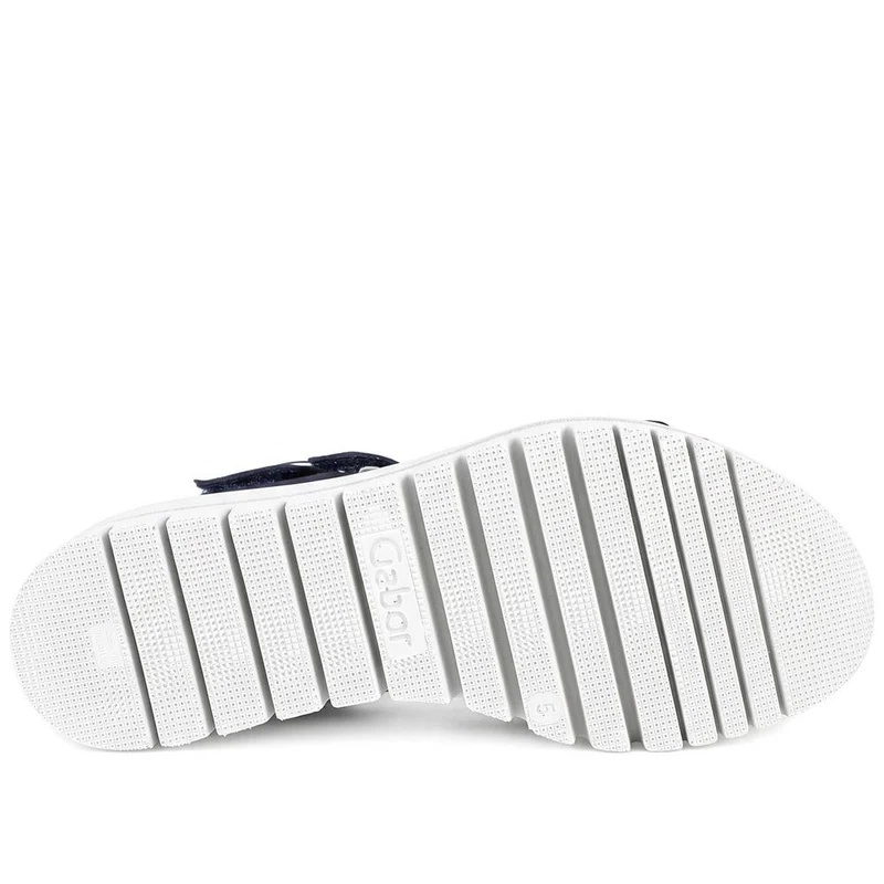 Gabor Chunky Leather Adjustable Sandals - GABC43522 / 330 461 - Navy