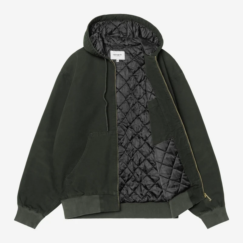 Carhartt WIP Herren OG Active Jacke | Raven Stone Canvas