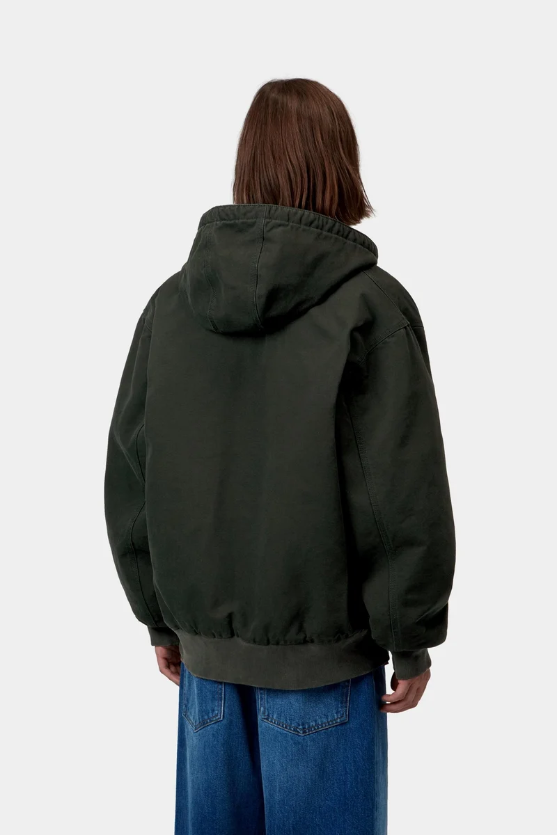 Carhartt WIP Herren OG Active Jacke | Raven Stone Canvas