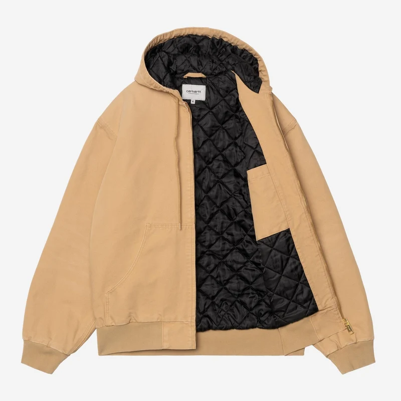 Carhartt WIP Herren OG Active Jacke | WIP Dusty Hamilton Stone Canvas