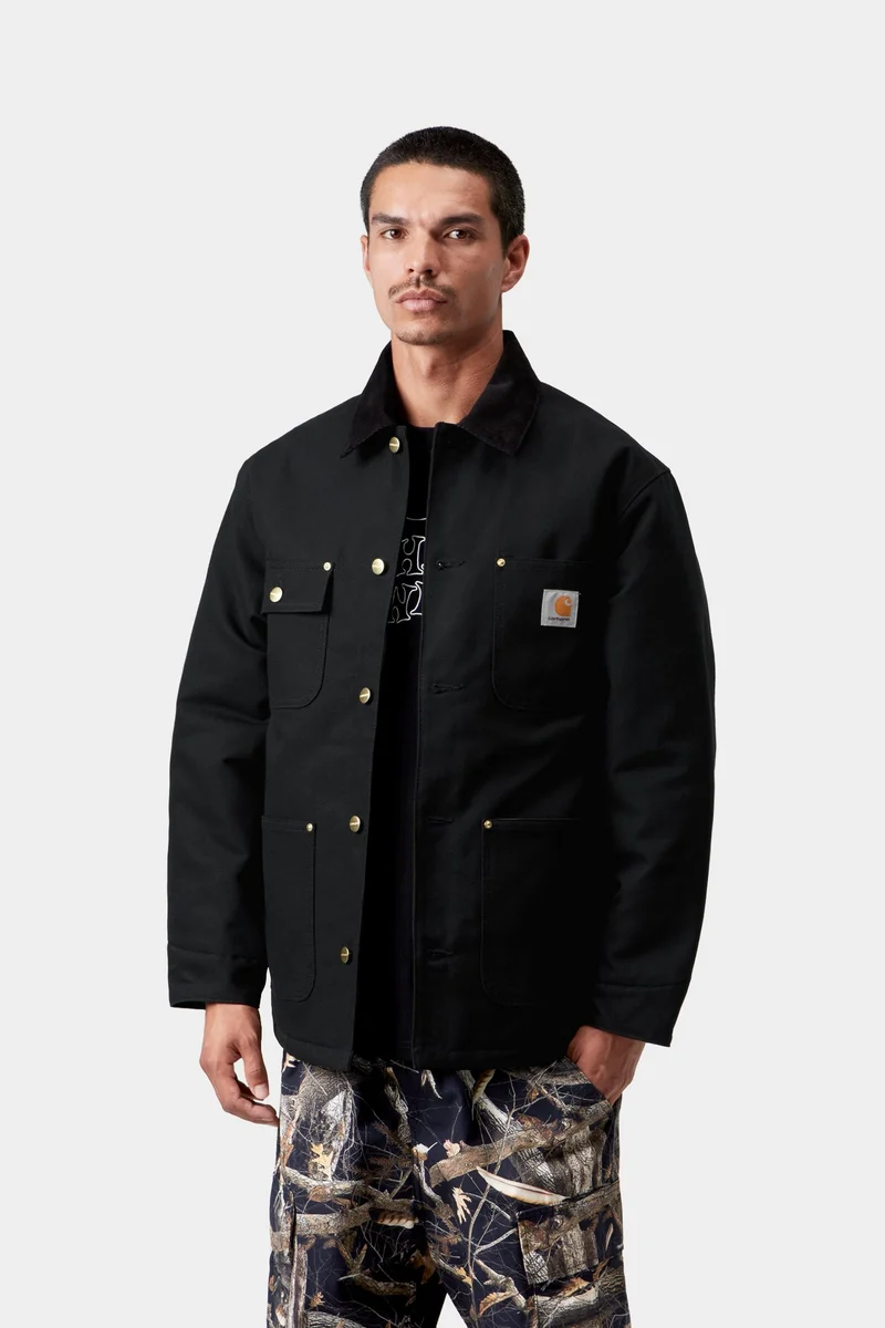 Carhartt WIP Herren OG Chore Coat | Schwarz starr