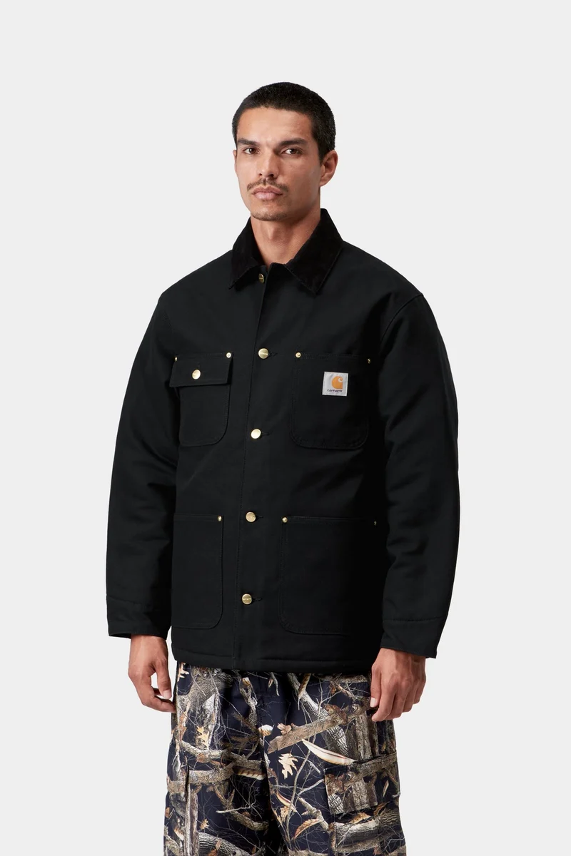 Carhartt WIP Herren OG Chore Coat | Schwarz starr