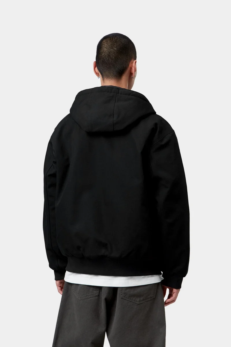 Carhartt WIP Herren OG Active Jacke | Schwarz, robust