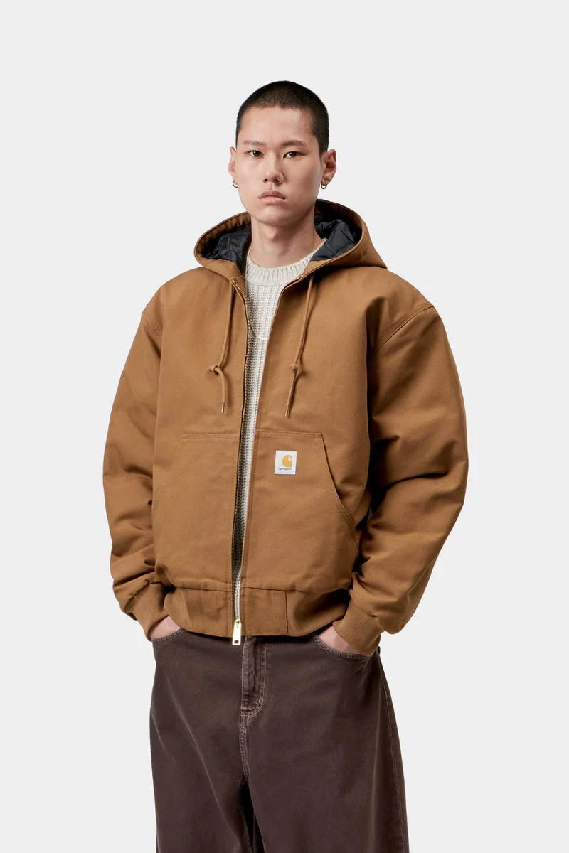 Carhartt WIP Herren OG Active Jacke | WIP Hamilton Brown Rigid