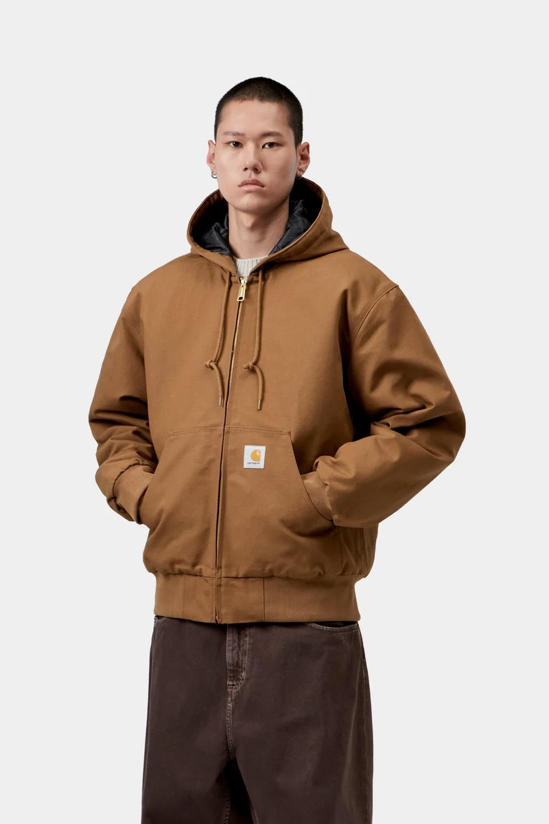 Carhartt WIP Herren OG Active Jacke | WIP Hamilton Brown Rigid