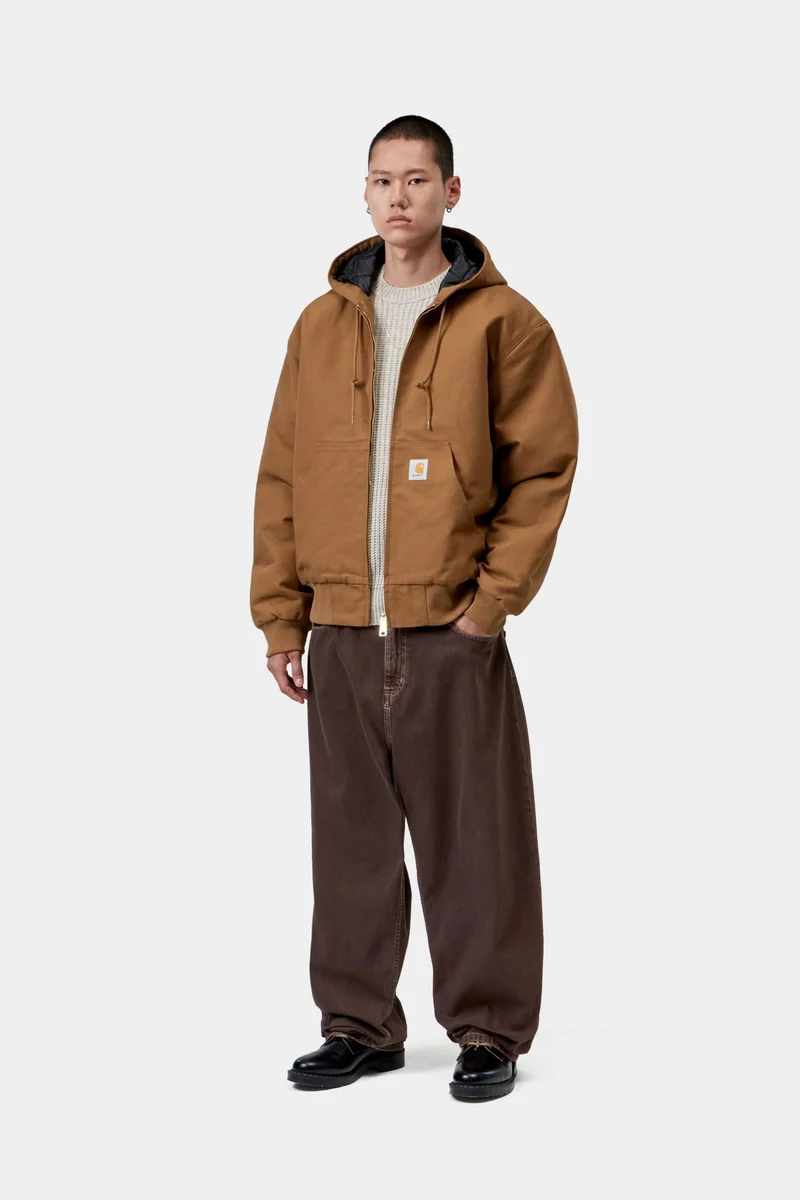 Carhartt WIP Herren OG Active Jacke | WIP Hamilton Brown Rigid