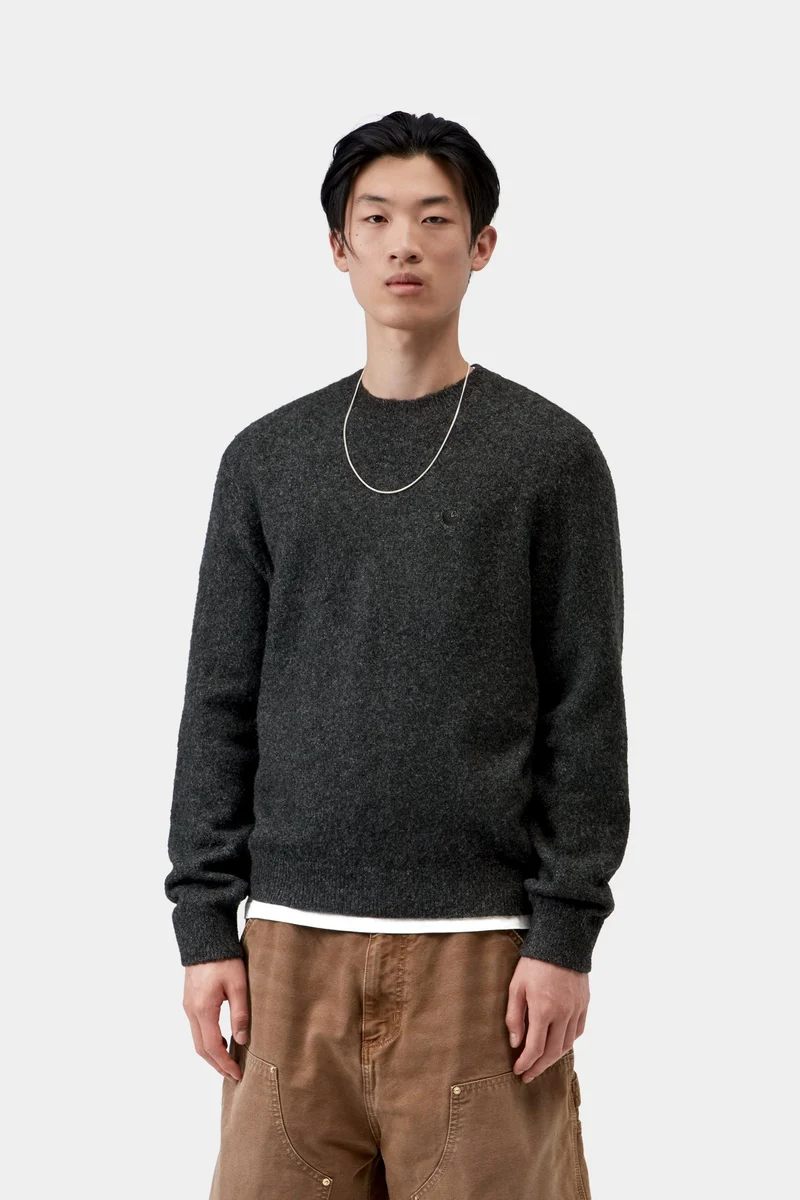 Carhartt WIP Curtis Herrenpullover | Schwarz