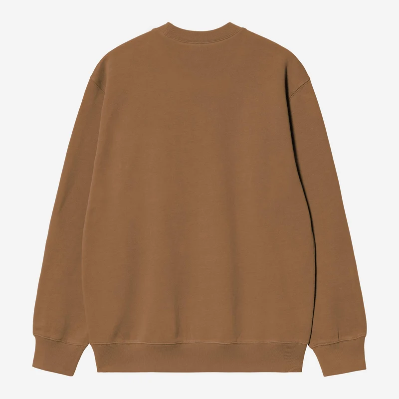 Carhartt WIP Herren Carhartt Sweatshirt | WIP H Braun Schwarz