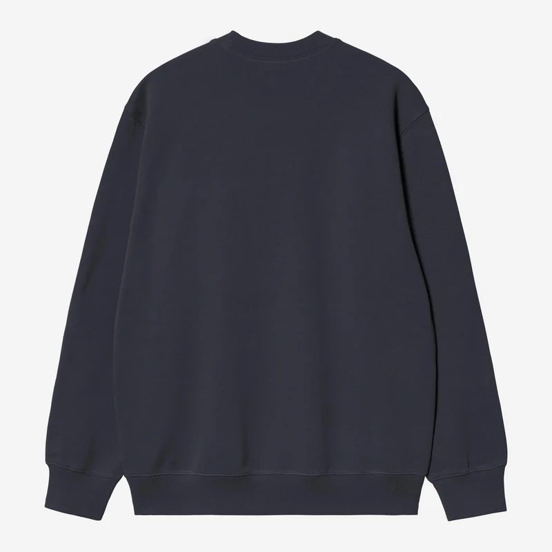 Carhartt WIP Herren Carhartt Sweatshirt | Dunkelblau Dunkelbraun