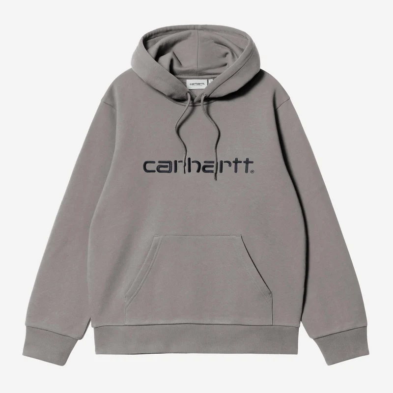 Carhartt WIP Herren Carhartt Hoodie | Schattiges Grau Dunkelblau
