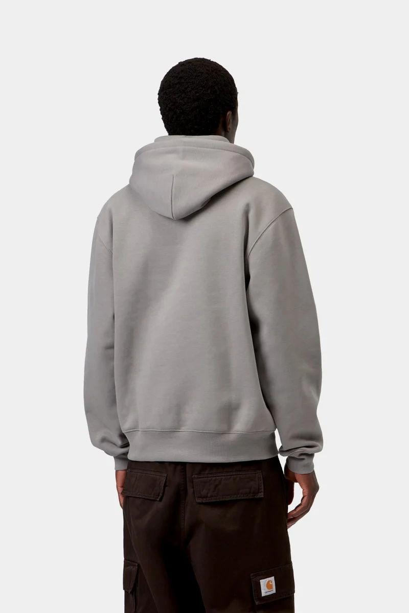 Carhartt WIP Herren Carhartt Hoodie | Schattiges Grau Dunkelblau