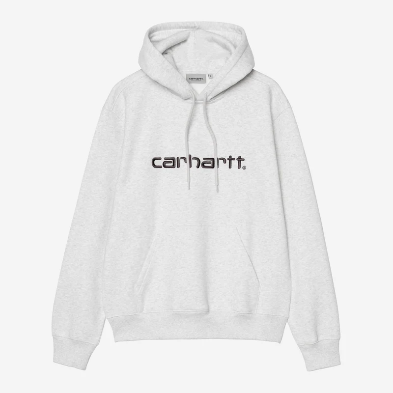 Carhartt WIP Herren Carhartt Hoodie | Ash Heather Graphite