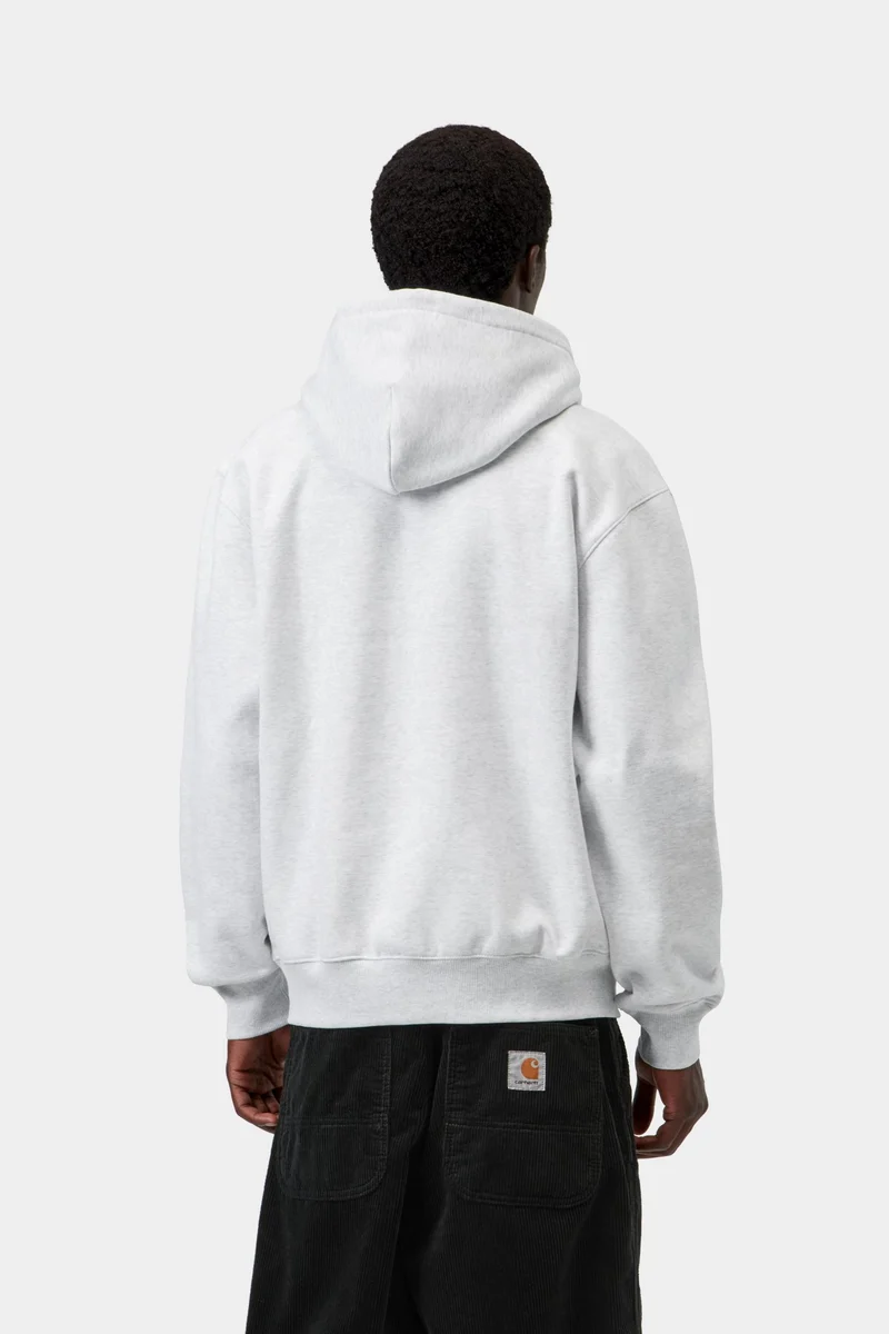 Carhartt WIP Herren Carhartt Hoodie | Ash Heather Graphite