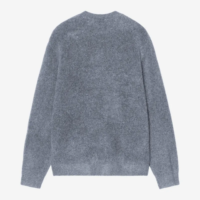 Carhartt WIP Curtis Herrenpullover | Vertangled Shady Blue