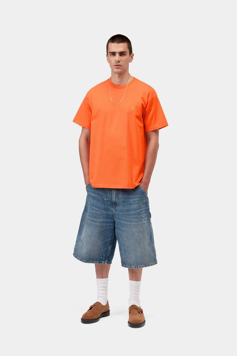 Carhartt WIP Herren-T-Shirt „Chase“ mit kurzen Ärmeln | Kimba
