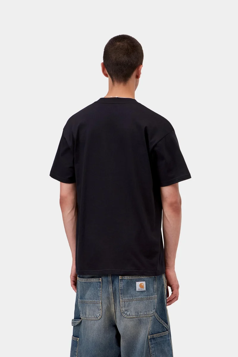Carhartt WIP Herren-T-Shirt mit Aufdruck „Restraint“ | Schwarz