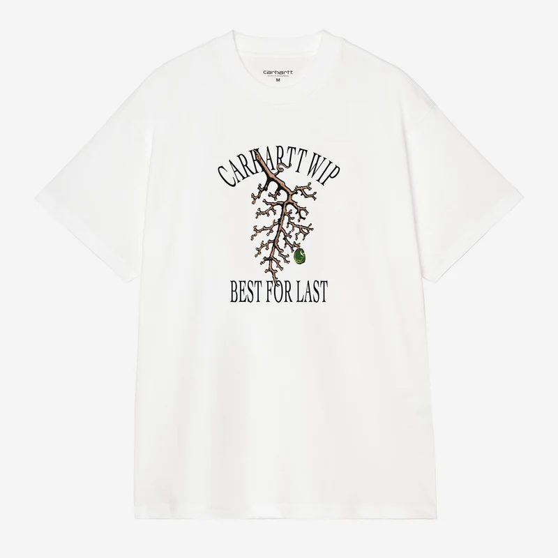 Carhartt WIP Herren-T-Shirt mit Aufdruck „Restraint“ | Weiß