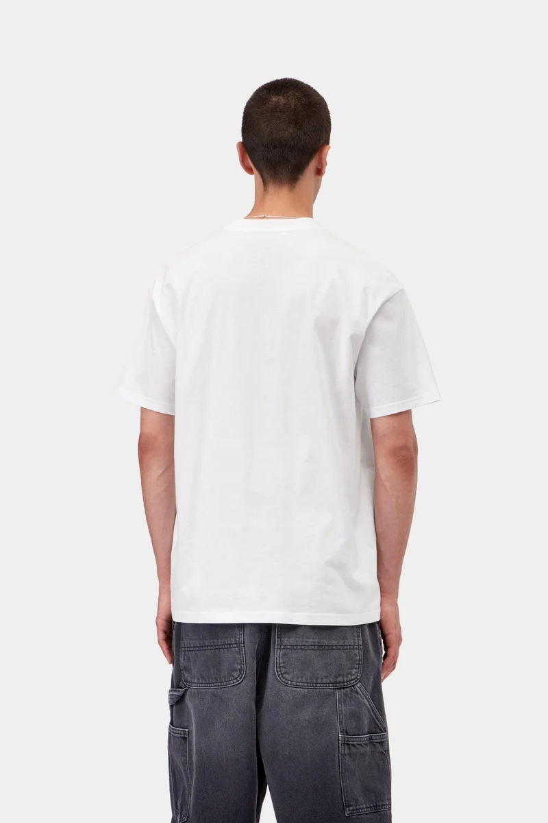 Carhartt WIP Herren-T-Shirt mit Aufdruck „Restraint“ | Weiß