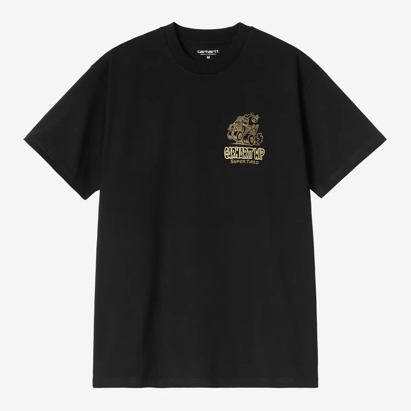 Carhartt WIP Herren-T-Shirt „Hot Rat“ | Schwarz