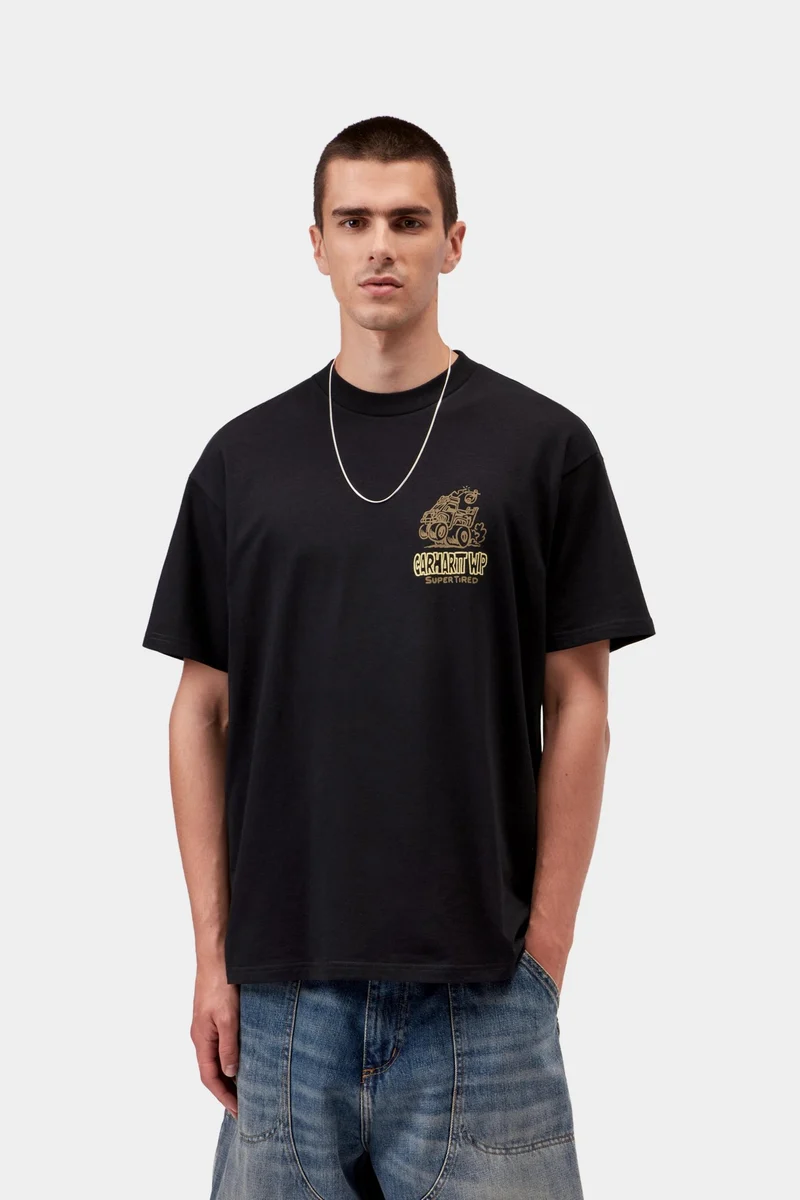 Carhartt WIP Herren-T-Shirt „Hot Rat“ | Schwarz