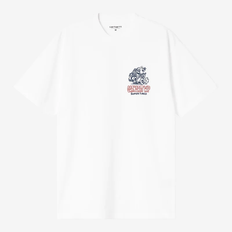 Carhartt WIP Herren-T-Shirt „Hot Rat“ | Weiß