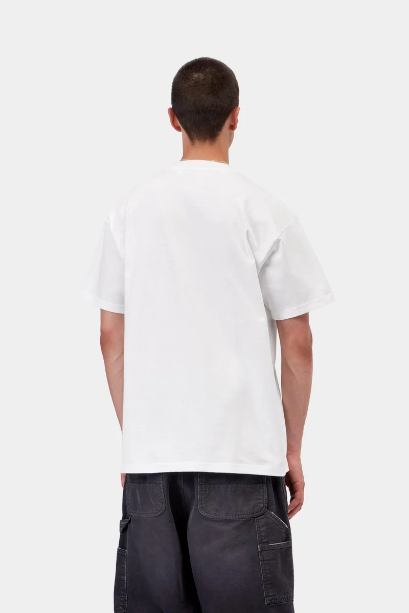 Carhartt WIP Herren-T-Shirt „Hot Rat“ | Weiß