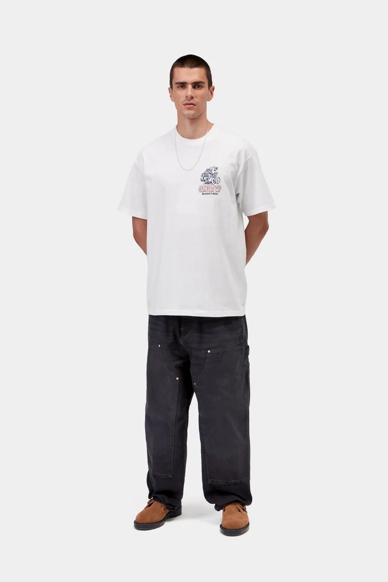 Carhartt WIP Herren-T-Shirt „Hot Rat“ | Weiß