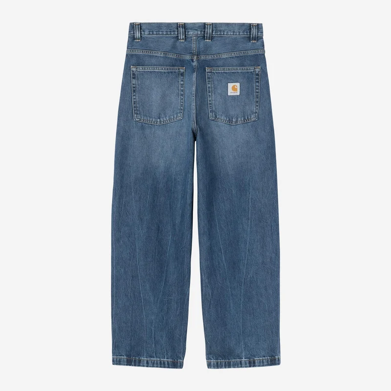 Carhartt WIP Herren Brandon Hose | Gebrauchtwäsche Blue Marble