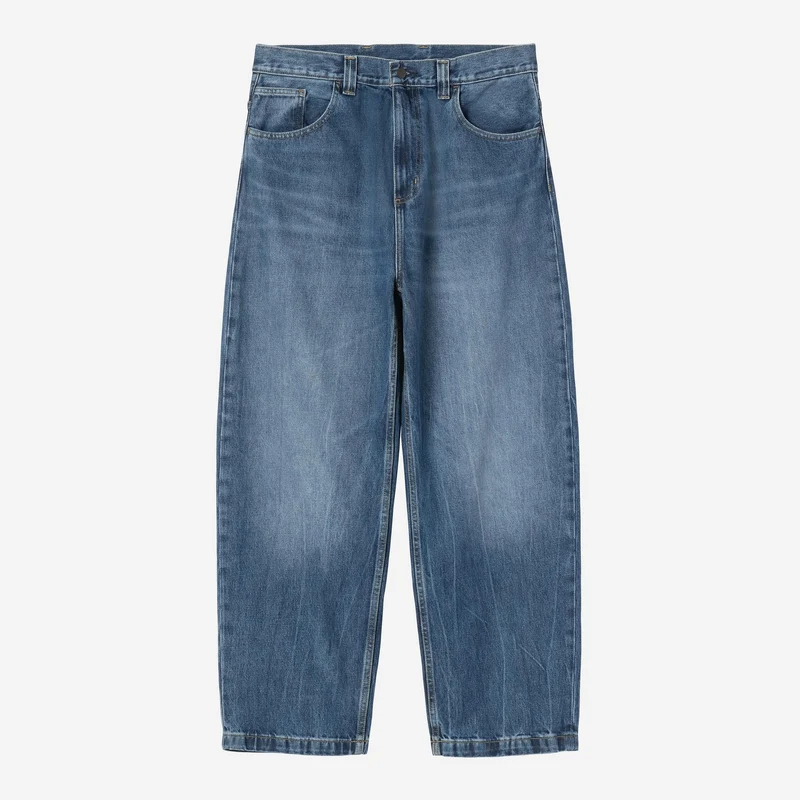 Carhartt WIP Herren Brandon Hose | Gebrauchtwäsche Blue Marble