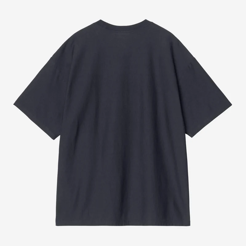 Carhartt WIP Herren-T-Shirt „Sieger 1989“ | Dunkelblau, schwere Stone-Wash-Optik