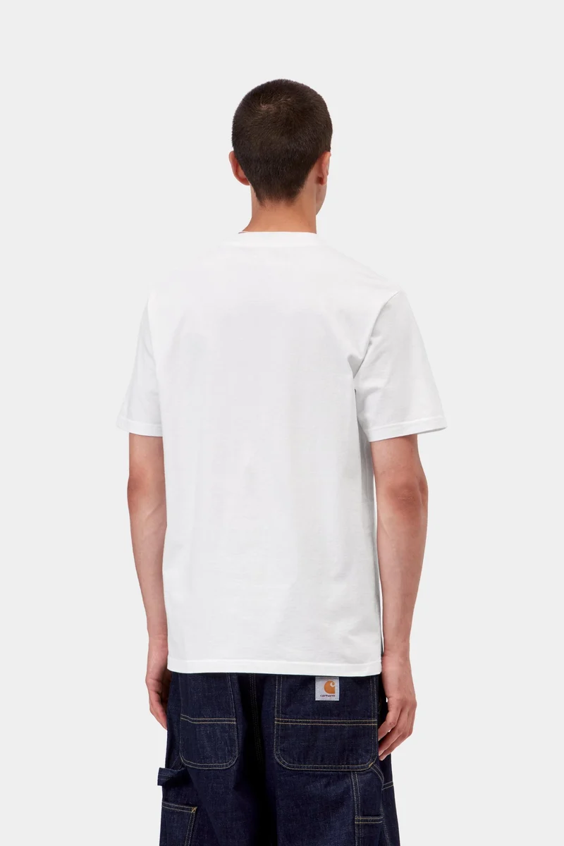 Carhartt WIP Slingshot Herren-T-Shirt | Weiß