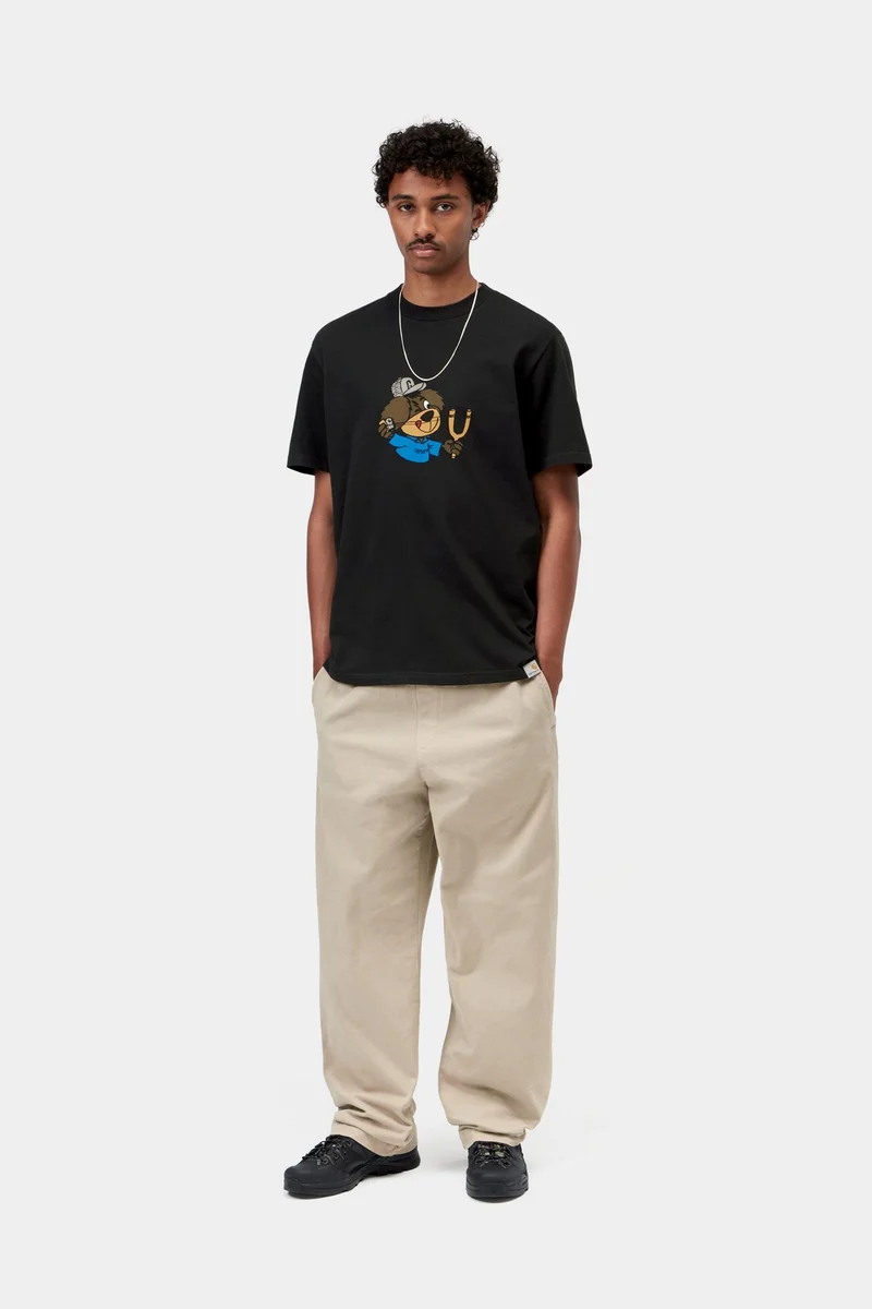Carhartt WIP Slingshot Herren-T-Shirt | Schwarz