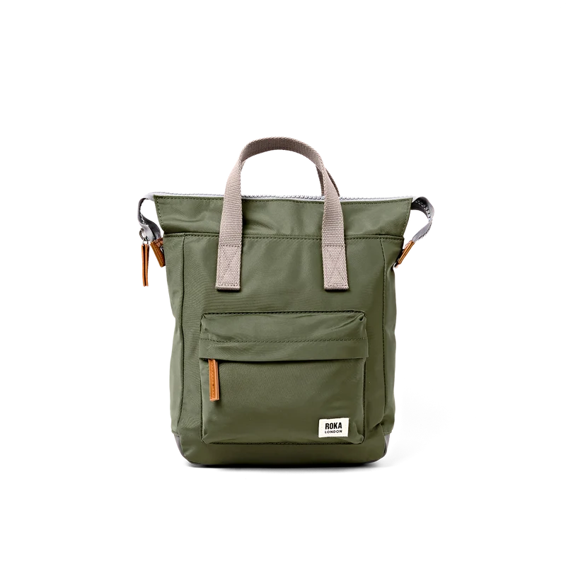 ROKA Bantry B Chive Kleine Tasche aus recyceltem Nylon