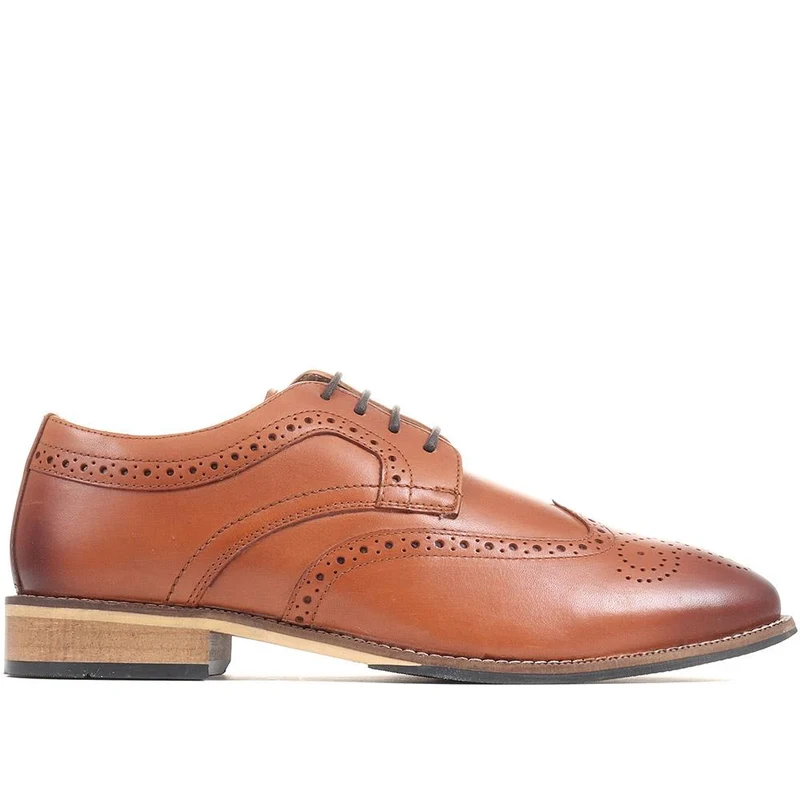 Leather Brogues - PERFO29000 / 315 115 - Tan