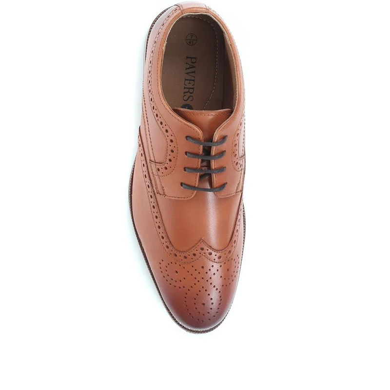 Leather Brogues - PERFO29000 / 315 115 - Tan