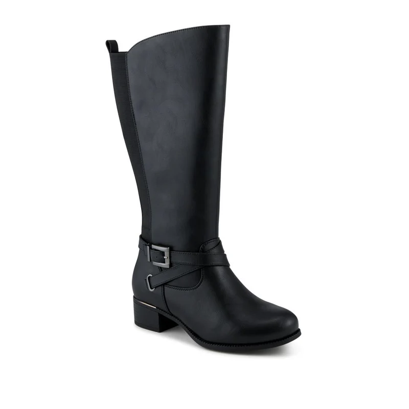 EasyFit Extra Wide Stretch Back Long Boots - MALTON / 328 473