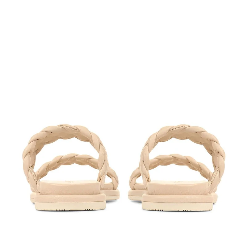 Leather Mule Sandals - TAM35505 / 321 483 - Ivory