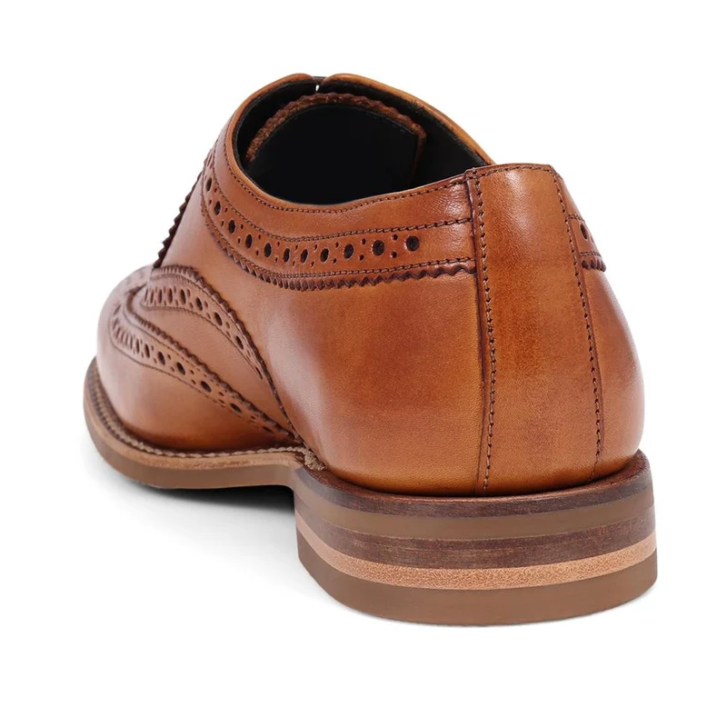 Fearnley Leather Oxford Brogues - FEARNLEY / 272342443304 - Tan