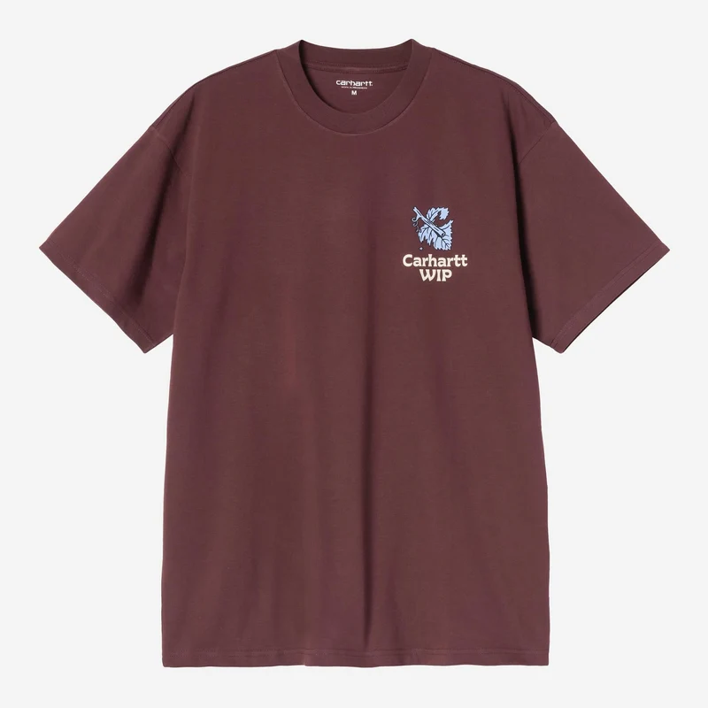 Carhartt WIP Herren-T-Shirt mit Traubenpflücker-Motiv | Amarone