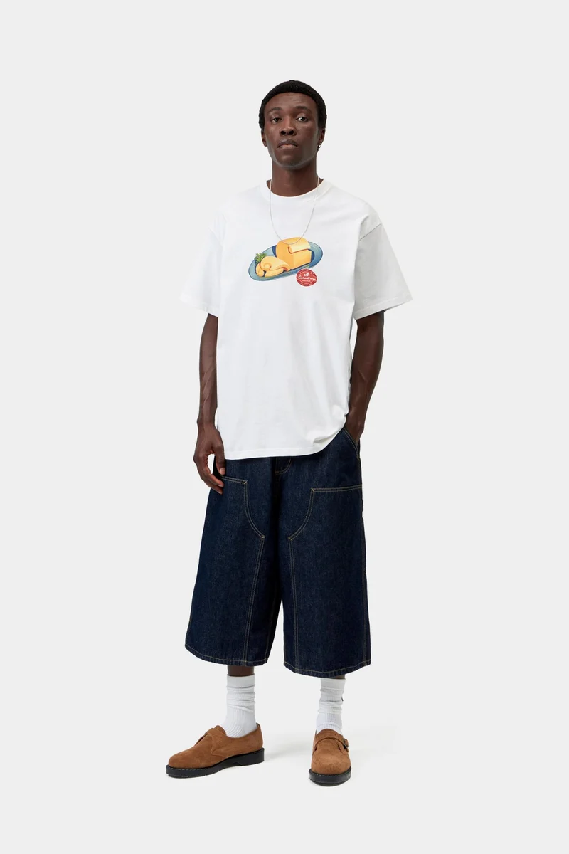 Carhartt WIP Herren-T-Shirt „Fromage“ | Weiß