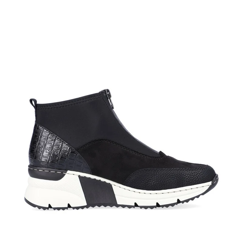 Rieker Damen-Keilsneaker | Schwarz