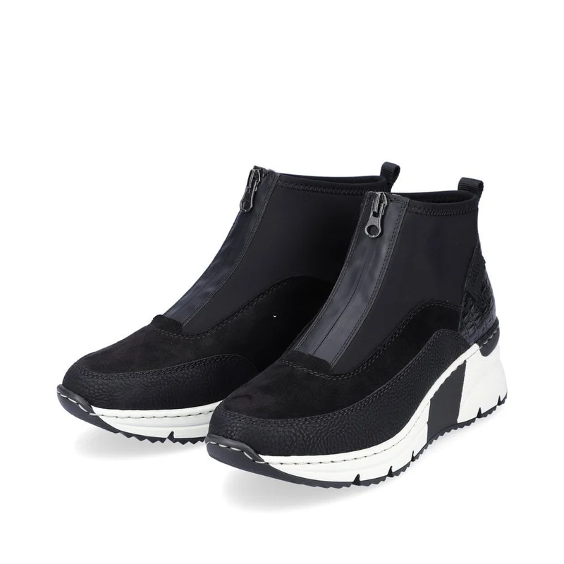 Rieker Damen-Keilsneaker | Schwarz