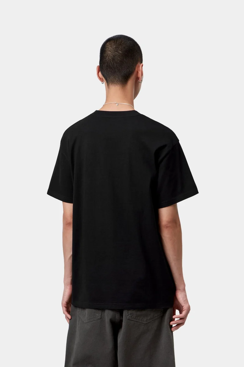 Carhartt WIP Herren-T-Shirt „Schmutzige Wäsche“ | Schwarz