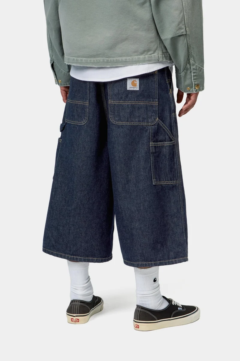 Carhartt WIP Herren OG Double Knee Kurz | Blau gespült