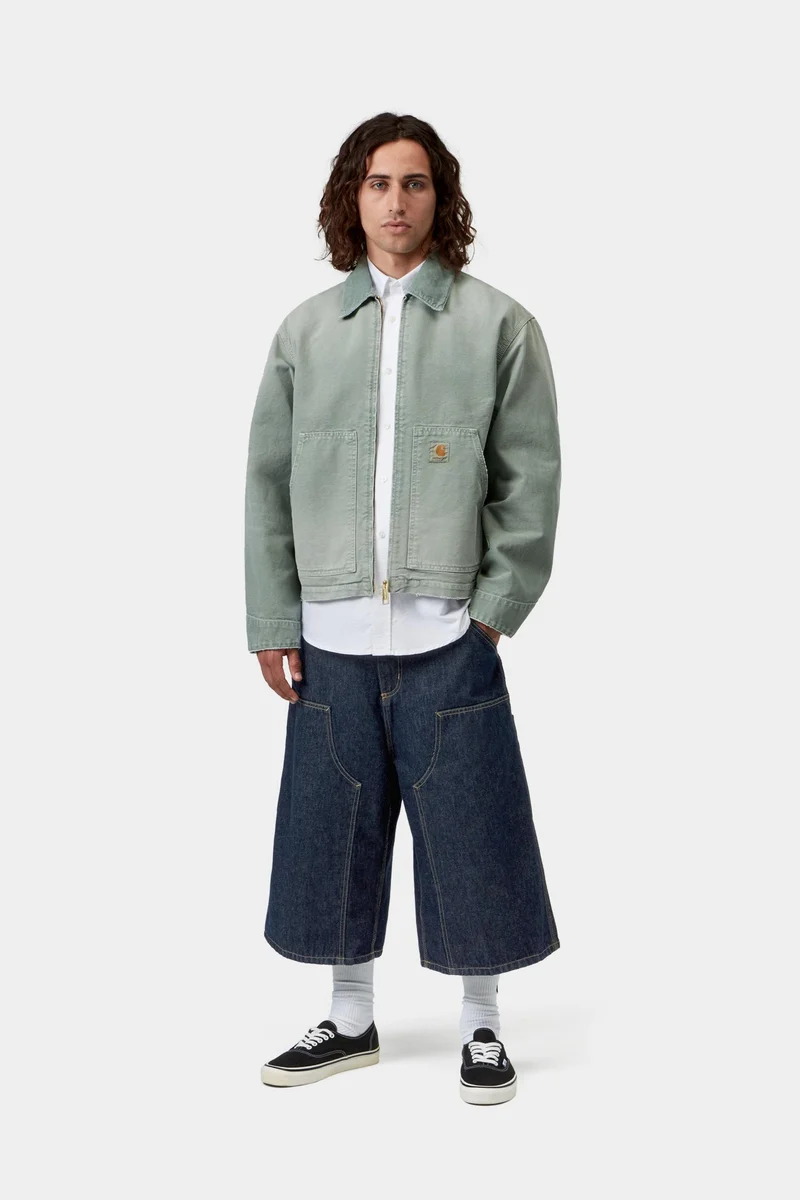 Carhartt WIP Herren OG Double Knee Kurz | Blau gespült