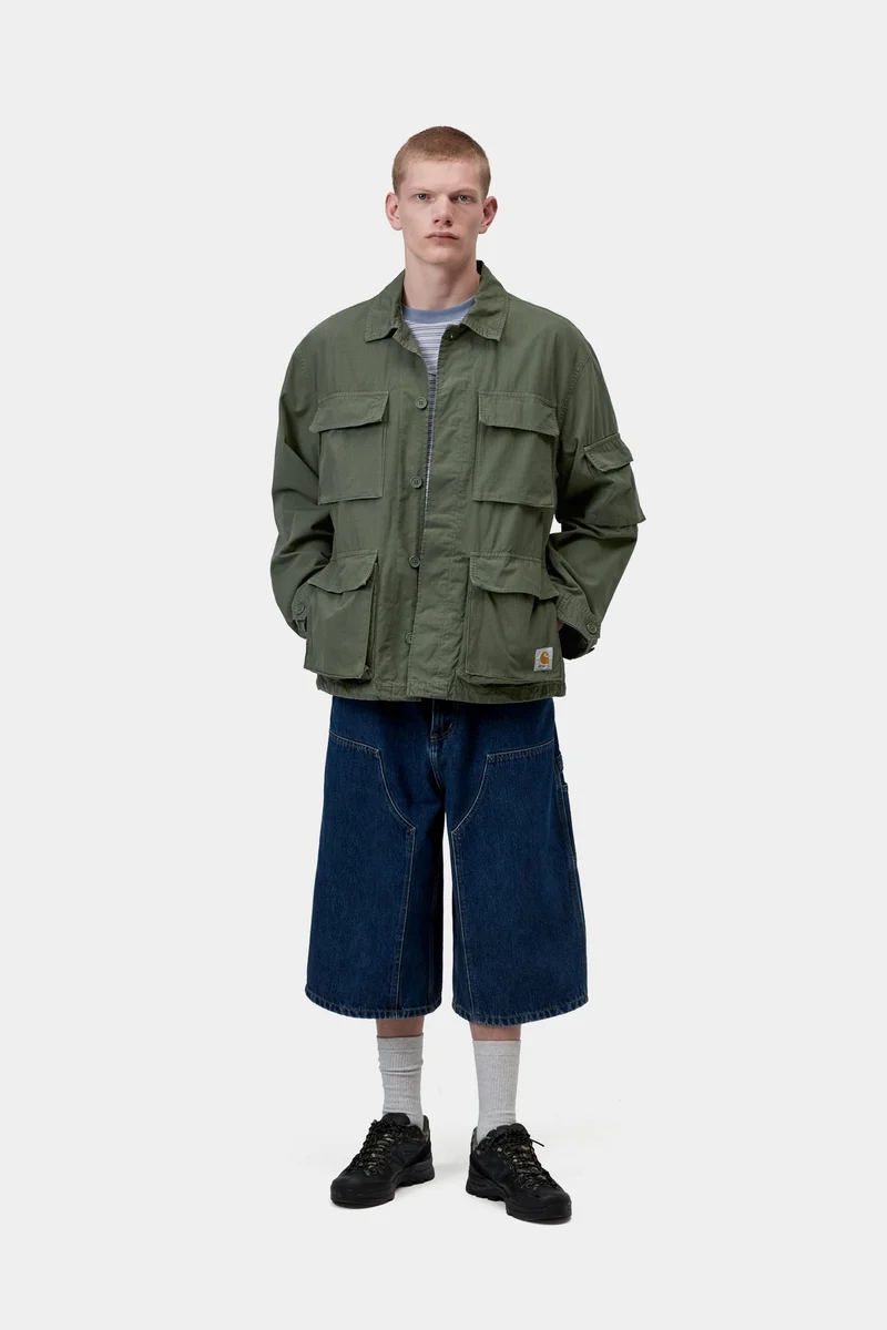 Carhartt WIP Manderson Herrenjacke | Blattgefärbt